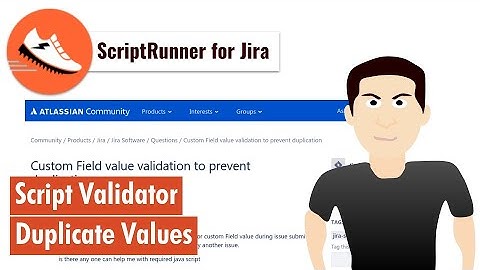 ScriptRunner for Jira - Duplicate values