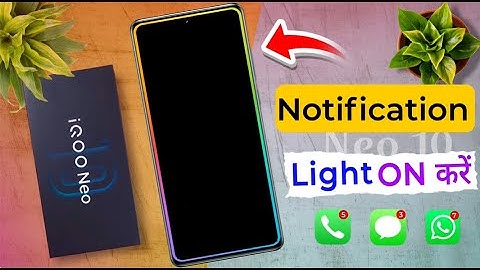 Enable iQOO Neo 10 Ambient Notification Light, iqoo neo 10 me Notification Light Set Kaise Kare