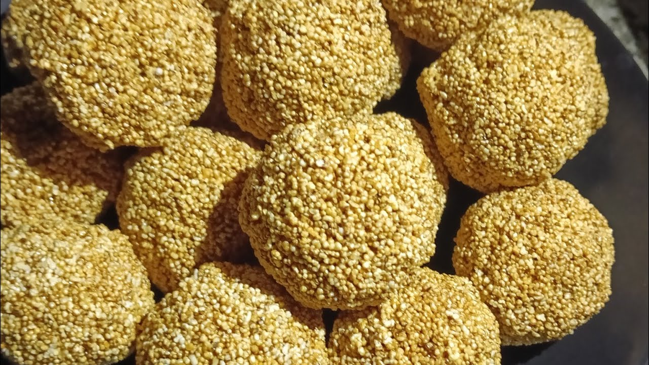  झटपट से बनाएं मकर संक्रांति स्पेशल रामदाना ( राजगिरा ) के लड्डू रेसिपी | ramdana ke laddu recipe |