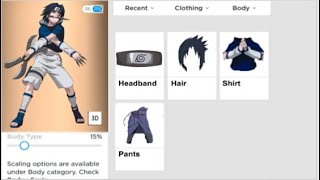 Making Sasuke Uchiha A Roblox Account - YouTube