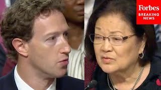 'Is That A Yes?': Mazie Hirono Grills Mark Zuckerberg About Safety Of Children On His Platforms
