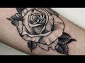 Rose Whip Shading - Tattoo Timelapse