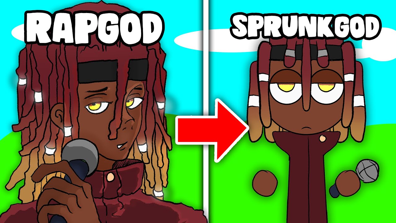 Я СОЗДАЛ СВОЙ РЭП SPRUNKI