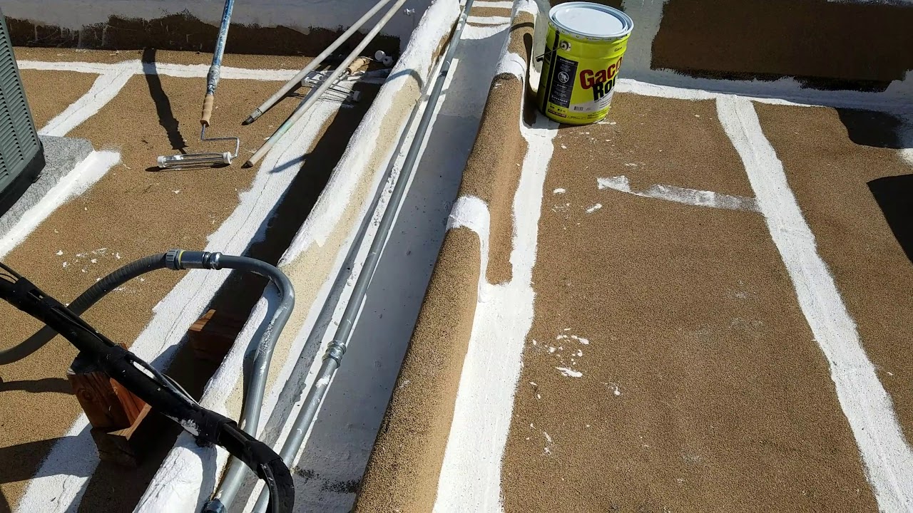 How to apply Gaco Roof video 4 YouTube