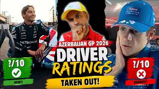 Russell PERFECT, Alpine & McLaren IMPLODE! Azerbaijan GP Ratings