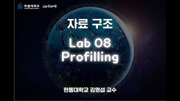 자료 구조 2-6. Lab 08 Profiling - Time Complexity [HGU SW 중심대, 한동대 SW중심대학 사업단]