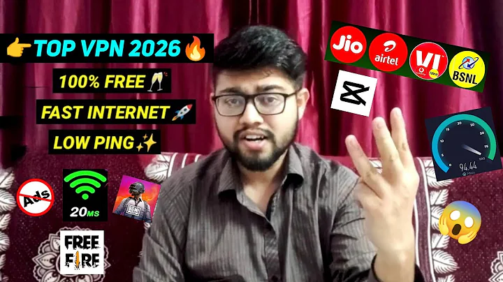Best Free VPN 2026 For Fast Internet & Low Ping & Ads Block ✅ | New ✨| Free VPN | Best VPN | Top VPN