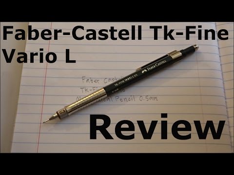 Faber-Castell Tk-Fine Vario L Review Faber-Castell Tk-Fine Vario L Review