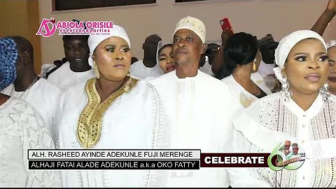 MERENGE AT 60!...CHECK OUT FUJI ARTIST,ALH. RASHEED AYINDE ADEKUNLE MERENGE 60TH BIRTHDAY PARTY