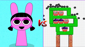 Sprunki Run Vs Hide Ball-I Found All Max Level Up Top Epic Best ASMR Gameplay #617