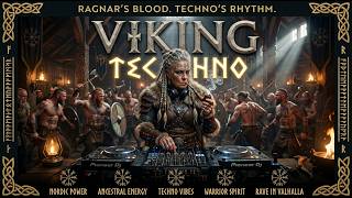 🛡️ Feeling Like a Warrior Today, This Dark Nordic Techno Set Is My Go-to for Deep Focus