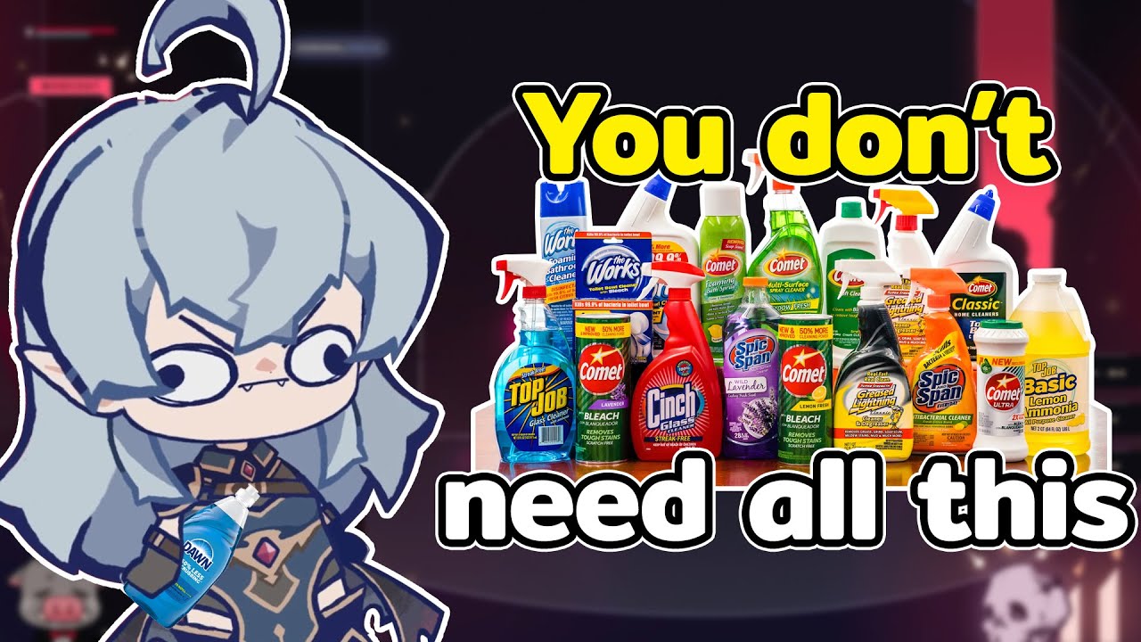 How many cleaning products do you actually need?