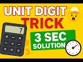 Unit Digit Tricks You’ll Never Forget! | Aptitude Made Easy
