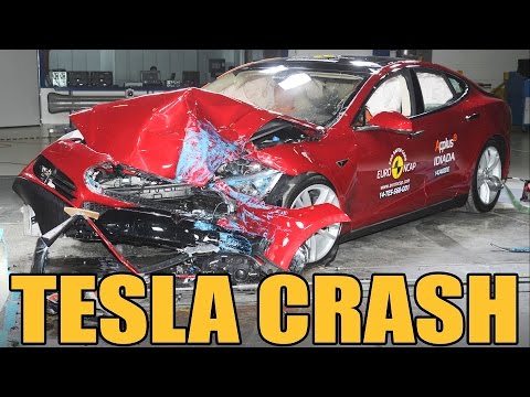 Tesla MODEL S – Crash Test