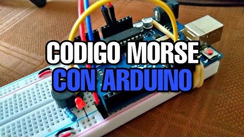 TRADUCTOR A CODIGO MORSE REALIZADO EN ARDUINO PASO A PASO|Morán