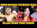 🔴BREAKING! EMMAN BACOSA PACQUIAO WAGI JILLIAN WARD TODO CHEER SA BINATA! latest boxing fights 2026