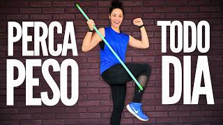 Emagreça Rápido Em Casa Treino Com Bastão Ginástica Com Cabo De Voura