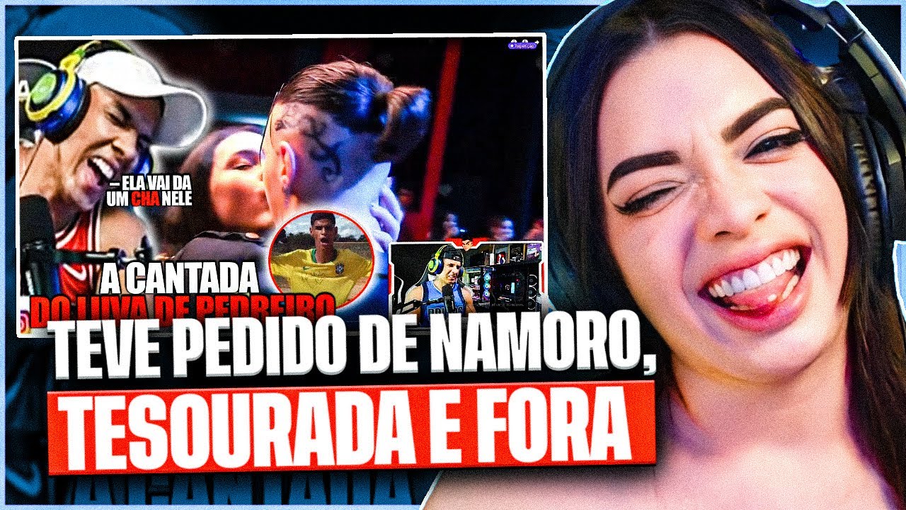 REAGINDO ao REACT DO HUDSON - A CANTADA DO LUVA DE PEDREIRO