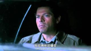 Dean comforted Castiel for losing God (SPN S05 E03：Free To Be You and Me)[Eng.Chi subs]