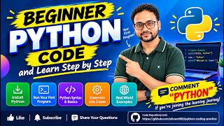 Information Python for Beginners: How to Write & Run Your First Python Program | Step-by-Step Tutorial Update