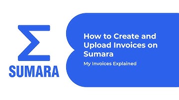 How to Create and Upload Invoices on Sumara | My Invoices Explained