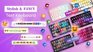 Stylish Keyboard Fonts Themes screenshot 2