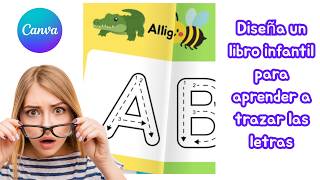 Libro Infantil del Alfabeto en Inglés en Canva 📘 | Flipbook con Heyzine Paso a Paso screenshot 5