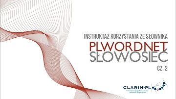 Struktura Słowosieci. Synsety i jednostki leksykalne