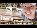 How To: Build A Herringbone Table