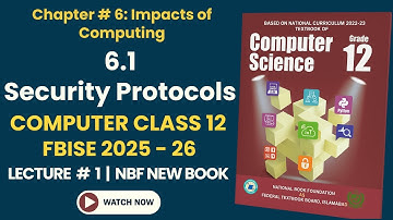 FBISE Class 12 Computer Science Chapter 6 | Lecture 1 | NBF New Syllabus 2025 Explained