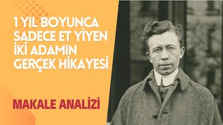 1 Yil Boyunca Sadece Et Yi̇yen 2 Adam Efsanesinin Ardındaki Ketojenik Gerçekler Makale Analizi