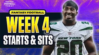 Week 4 Fantasy Football Lineup Breakdown: MUST START &amp; SIT Players | 2025 Fantasy Football Advice