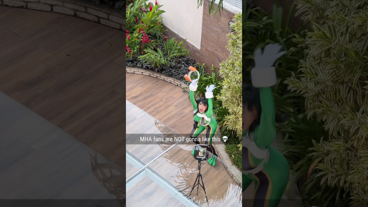 Is this Froppy CANON? 😭 #anime #cosplay #youtubeshorts