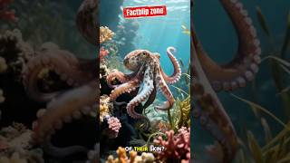 Octopuses Can Change Their Color and Texture! 🐙🎨#AnimalFacts #FunFacts #factblipzone