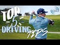 Top 5 DRIVING Tips | Me And My Golf