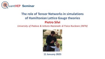 Pietro Silvi - The role of Tensor Networks in simulations of Hamiltonian Lattice Gauge theories