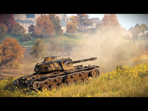 Видео: T110E5: Молниеносная Перезарядка Буйство - Мир Танков