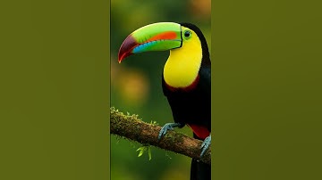 The Rainbow Beak Bird – Amazing Toucan Facts 🦜🌈 #zoomates