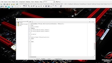 Tutorial membuat kalkulator sederhana, menggunakan delphi 7