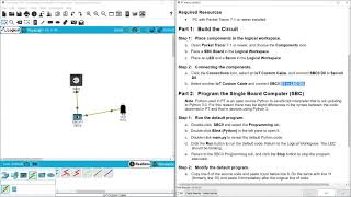 2.2.1.4 Packet Tracer - Simulating IoT Devices