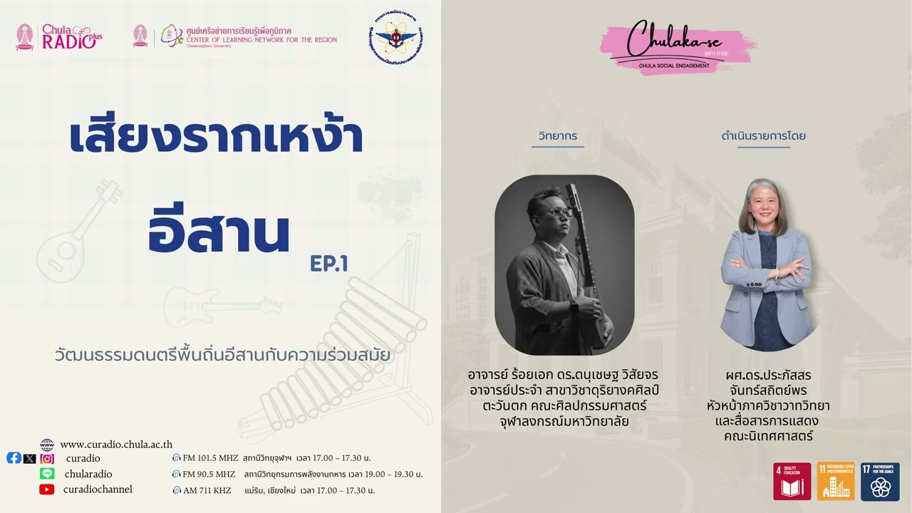 ChulaKa-SE | วัฒนธรรมดนตรีอีสาน EP.1 : จากเวทีชุมชนสู่เวทีร่วมสมัย