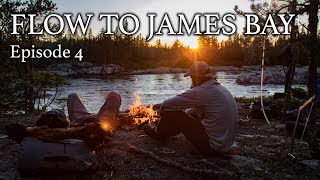 2 Friends Paddle 200 KM on REMOTE Arctic Watershed River | EP. 4 | Were in the thick of it now