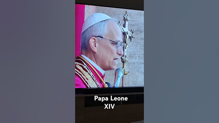 Le prime parole di PAPA LEONE XIV #papa