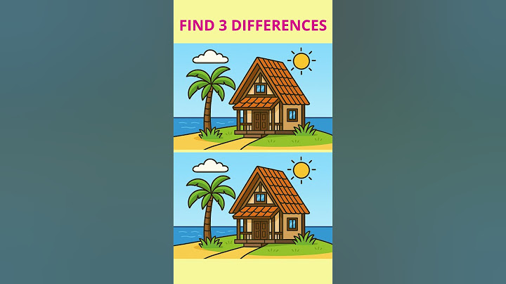 FIND 3 DIFFERENCES   Znajdź 3 różnice: 4 #shorts