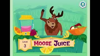 Fun Playing with Moose Math! Learn Numbers and Additions While Making Fruit Juices screenshot 4