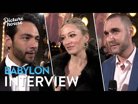 Babylon | Diego Calva, Olivia Hamilton & Matthew Plouffe Red Carpet Interviews