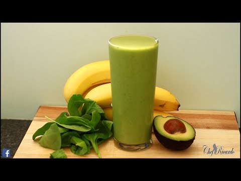 avocado-and-right-banana-smoothie-in-the-morning-weight-loss-drink-|-recipes-by-chef-ricardo