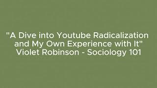 A Dive into Youtube Radicalization