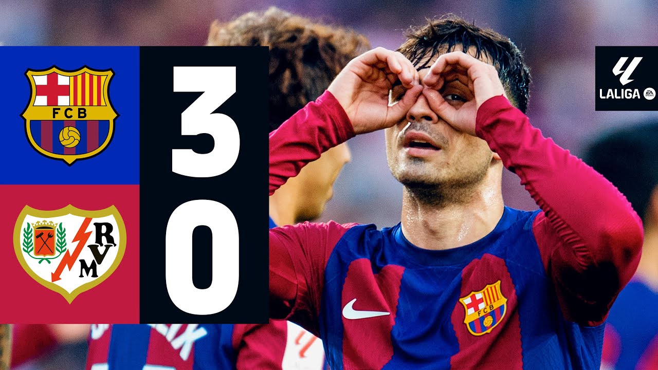 FC BARCELONA 2 vs 0 REAL SOCIEDAD | LALIGA 2023/24 MD35