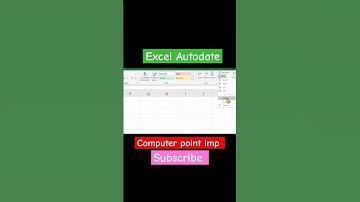 Auto-Write Dates in Excel With THIS simple Trick in Seconds!📅 #excel #excelshorts